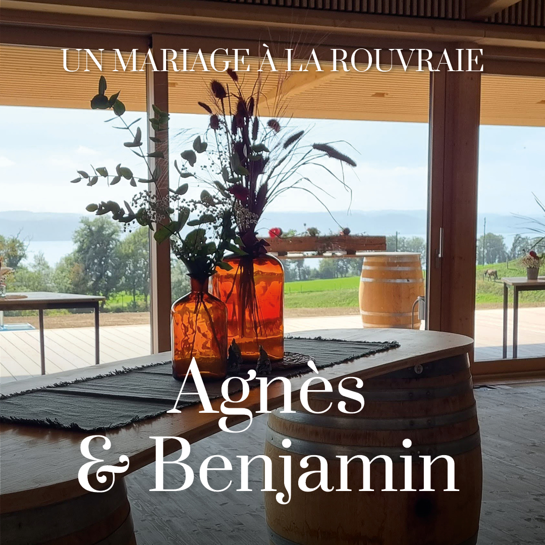 Le mariage laïque d’Agnès et Benjamin