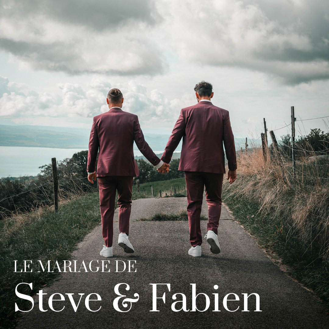 Le mariage de Steve et Fabien
